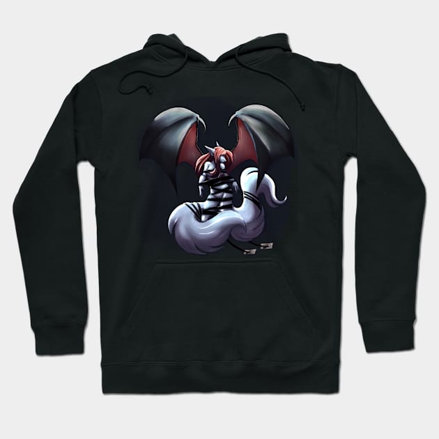 Vampire furry Hoodie by Minx Haven